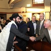14-8-11. Induction of Rabbi Yaakov Glasman as Chief Minister of St Kilda Hebew Congregation. Photo: Peter Haskin 14-8-11. Induction of Rabbi Yaakov Glasman as Chief Minister of St Kilda Hebew Congregation. Photo: Peter Haskin