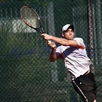 20-8-11. Maccabi Tennis pennant finals. Paul Arber. Photo: Peter Haskin 20-8-11. Maccabi Tennis pennant finals. Paul Arber. Photo: Peter Haskin