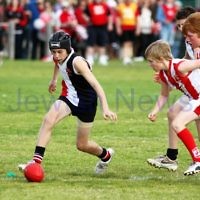 28-8-11. AJAX Under 12 Jets premiers 2011, defeating Mordialloc Braeside. Photo: Peter Haskin