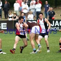 17-9-11. AJAX 2nds defeat Ormond in the grand final at Trevor Barker Oval, Sandringham. Photo: Peter Haskin