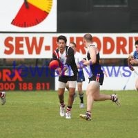 17-9-11. AJAX 2nds defeat Ormond in the grand final at Trevor Barker Oval, Sandringham. Photo: Peter Haskin