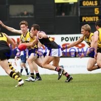 17-9-11. AJAX  defeats Werribee in the C Section grand final at Trevor Barker Oval, Sandringham.   Photo: Peter Haskin