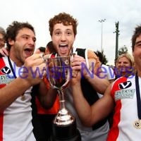 17-9-11. AJAX v Werribee. 2011 C Grade Premiers. Trevor Barker Oval, Sandringham. Photo: Peter Haskin