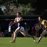 AJAX v Werribee. Second semi final. 3-9-11. Photo: Peter Haskin