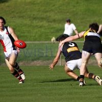 AJAX v Werribee. Second semi final. 3-9-11. Photo: Peter Haskin