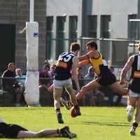 AJAX v Werribee. Second semi final. 3-9-11. Photo: Peter Haskin