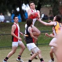 AJAX U 17 Premiers v St Bernards. Photo: Peter Haskin