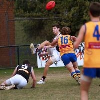 AJAX U 17 Premiers v St Bernards. Photo: Peter Haskin