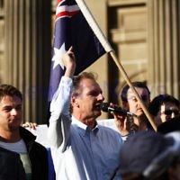 Say No to BDS 4-9-11. Anti BDS rally at the State Library . Organised by Victorian Young Liberals and the Australian Liberal Students' Federation. State member for Caulfield, David Southwick. Photo: Peter Haskin Say No to BDS 4-9-11. Anti BDS rally at the State Library . Organised by Victorian Young Liberals and the Australian Liberal Students' Federation. State member for Caulfield, David Southwick. Photo: Peter Haskin
