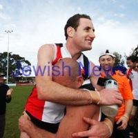 17-9-11. AJAX  2nds defeat Ormond in the grand final at Trevor Barker Oval, Sandringham.  Photo: Peter Haskin