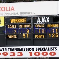 17-9-11. AJAX v Werribee. 2011 C Grade Premiers. Trevor Barker Oval, Sandringham. Photo: Peter Haskin