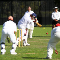 9-10-11. Maccabi Cricket v RMIT. Benji Jones. Photo: Peter Haskin 9-10-11. Maccabi Cricket v RMIT. Benji Jones. Photo: Peter Haskin