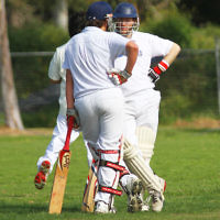 9-10-11. Maccabi Cricket v RMIT. Photo: Peter Haskin 9-10-11. Maccabi Cricket v RMIT. Photo: Peter Haskin