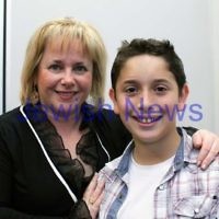 27-10-2011. Rosh Hashanah card competition finalists 2011. Beverley Honig and Edward Lichtig. Photo: Lochlan Tangas