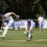 12-11-11. Maccabi Cricket v Aspendale. Photo: Peter Haskin