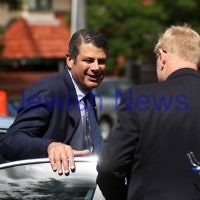13-12-11. Memeorial service for former Australian Governer General, Sir Zelman Cowen. Held at Temple Beth Israel, Alma Rd., East St Kilda.  Former Victorian Premier Steve Bracks. Photo copyright: AJN/Peter Haskin.