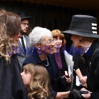 13-12-11. Memeorial service for former Australian Governer General, Sir Zelman Cowen. Held at Temple Beth Israel, Alma Rd., East St Kilda. Lady Anna Cowen greeted by Governer General Quentin Bryce. Photo copyright: AJN/Peter Haskin.