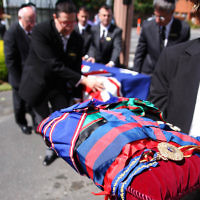 13-12-11. Memeorial service for former Australian Governer General, Sir Zelman Cowen. Held at Temple Beth Israel, Alma Rd., East St Kilda. Photo copyright: AJN/Peter Haskin.