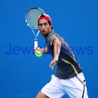 11-1-12. Australian Open 2012. Qualifiers.Amir Weintraub. Photo: Peter Haskin