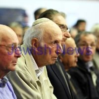 11-1-12. Sir Zelman Cowen Shloshim. St Kilda Hebrew Congregation..  Photo: Peter Haskin