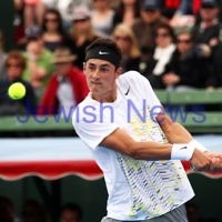 14-1-12.AAMI Classic at Kooyong. Mens final, Mardy Fish v Bernard Tomic. Photo: Peter Haskin