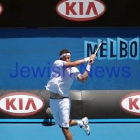 Australian Open Tennis 2012. Mens first round. Mardy Fish (USA) v Gilles Muller (LUX). Photo: Peter Haskin