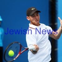 17-1-12. Australian Open 2012. Mens Round 1. Dudi Sela v Thomaz Bellucci. Photo: Peter Haskin