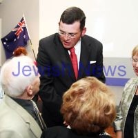 25-1-12. International Day of Commemoration in memory of the Victims of the Holocaust. Jewish Holocaust Centre, Elsternwick. Photo: Peter Haskin
