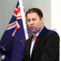 25-1-12. International Day of Commemoration in memory of the Victims of the Holocaust. Jewish Holocaust Centre, Elsternwick. Federal Member for Kooyong, Josh Frydenberg.  Photo: Peter Haskin