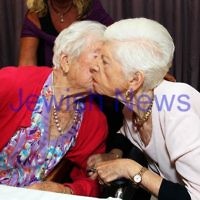 10-2-12. Celebrations for Genia Simon's 100th birhtday held at at Emmy Monash where she is a resident.  Photo: Peter Haskin