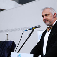 18 March 2012. Opening of the Lamm Jewish Library of Australia. Photo: Peter Haskin