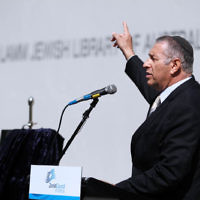18 March 2012. Opening of the Lamm Jewish Library of Australia. Photo: Peter Haskin