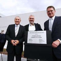 18 March 2012. Opening of the Lamm Jewish Library of Australia. Photo: Peter Haskin