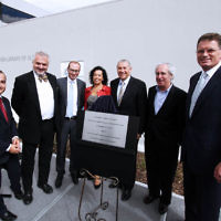 18 March 2012. Opening of the Lamm Jewish Library of Australia. Photo: Peter Haskin