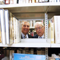18 March 2012. Opening of the Lamm Jewish Library of Australia. Photo: Peter Haskin