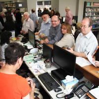 18 March 2012. Opening of the Lamm Jewish Library of Australia. Photo: Peter Haskin