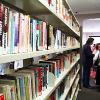 18 March 2012. Opening of the Lamm Jewish Library of Australia. Photo: Peter Haskin