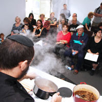 18 March 2012. Opening of the Lamm Jewish Library of Australia. Photo: Peter Haskin