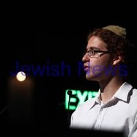 Yom Hashoah 2012. Robert Blackwood Hall, Monash University. Matan Franco. Photo: Peter Haskin