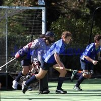 29-4-12. Maccabi Hocky Club v Ballarat. Photo: Peter Haskin
