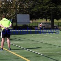 29-4-12. Maccabi Hocky Club v Ballarat. Photo: Peter Haskin