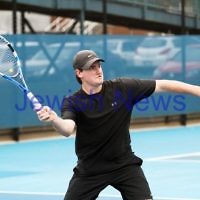 Maccabi Tennis pennent . 26-5-12. Simon Goldberg. Photo: Peter Haskin