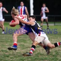 AJAX v Oakleigh. 26-5-12. Adam Caplan. Photo: Peter Haskin