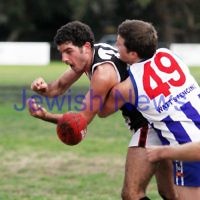 AJAX v Oakleigh. 26-5-12.   Corey Janke. Photo: Peter Haskin