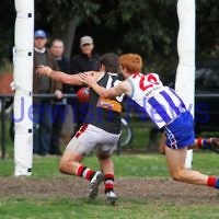 AJAX v Oakleigh. 26-5-12.  Photo: Peter Haskin