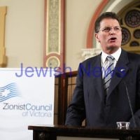 5-6-12. Hotel Windsor, Melbourne. annual ZCV Yom Ha atzmaut cocktail party.Victorian Premier Ted Baillieu. Photo: Peter Haskin 5-6-12. Hotel Windsor, Melbourne. annual ZCV Yom Ha atzmaut cocktail party.Victorian Premier Ted Baillieu. Photo: Peter Haskin