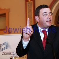 5-6-12. Hotel Windsor, Melbourne. annual ZCV Yom Ha atzmaut cocktail party. Victorian Opposition leader Daniel Andrews. Photo: Peter Haskin 5-6-12. Hotel Windsor, Melbourne. annual ZCV Yom Ha atzmaut cocktail party. Victorian Opposition leader Daniel Andrews. Photo: Peter Haskin