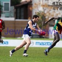10-6-12. Solidarity Cup. Africa v Israel. Arden Street, Melbourne. Photo: Peter Haskin