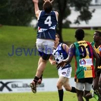 10-6-12. Solidarity Cup. Africa v Israel. Arden Street, Melbourne. Photo: Peter Haskin