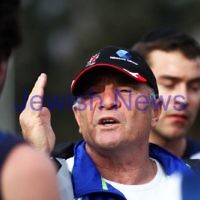 10-6-12. Solidarity Cup. Africa v Israel. Arden Street, Melbourne. Photo: Peter Haskin